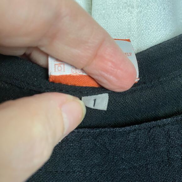 Oh My Gauze Black Cotton Sleeveless Cabo Maxi Dress Sz.1(S/M) - Picture 5 of 11